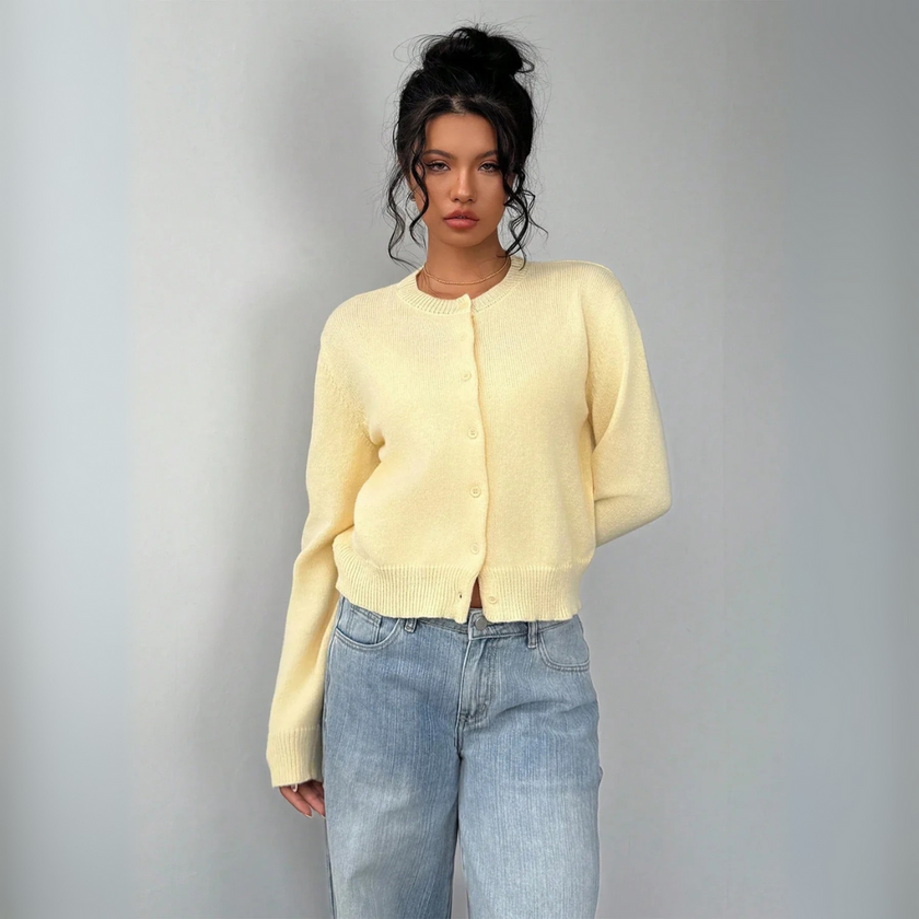 Olivia – Women’s Cozy Long Cardigan | Stylish Knit