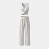 FJØRNA women's co-ord set featuring a matching top and pants in a casual, stylish design.