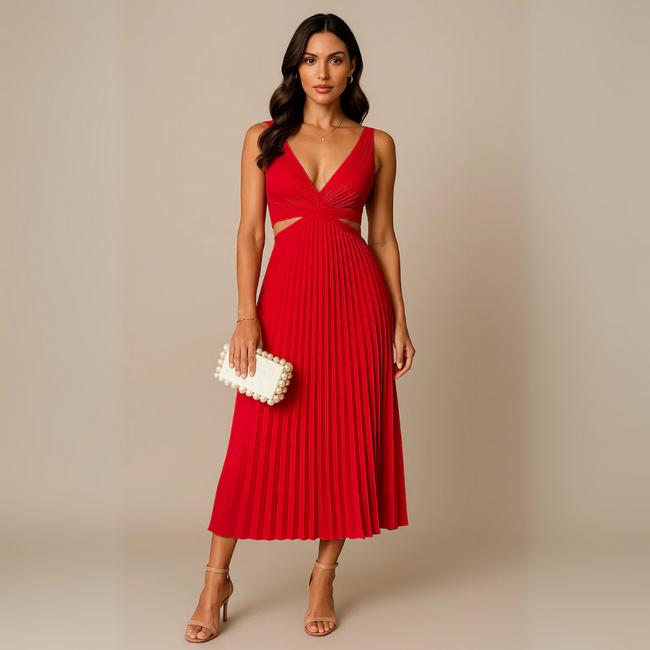 Lucas Kacey - Classic Elegance Featuring Chic Cut-Outs