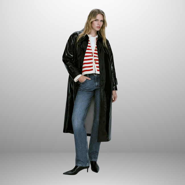 Mia – Women’s Slim-Fit Striped Cardigan | Classic Charm