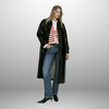 Mia – Women’s Slim-Fit Striped Cardigan | Classic Charm