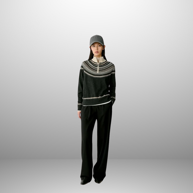 Mia – Women's Sweater Cozy Chic | Merino Wool Jumper 1