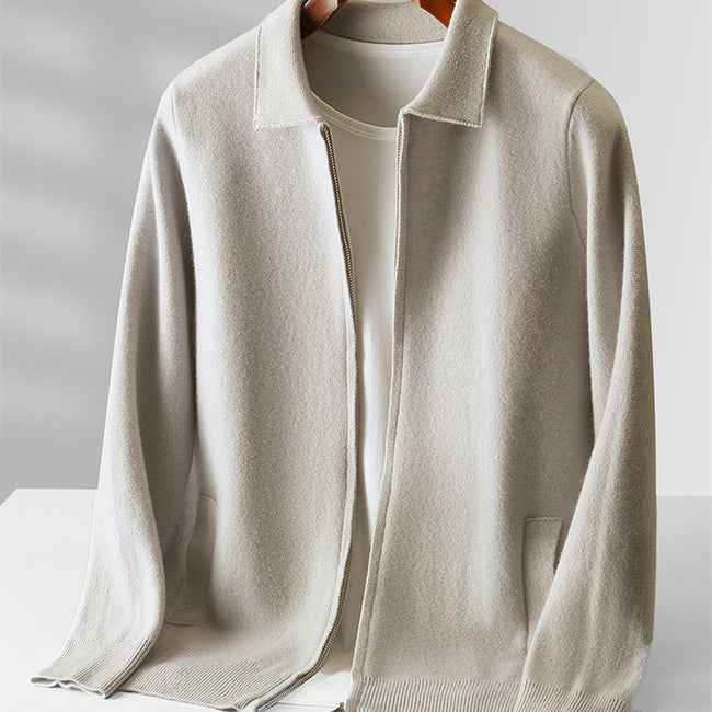 Loose Fit Black Cardigan - 1