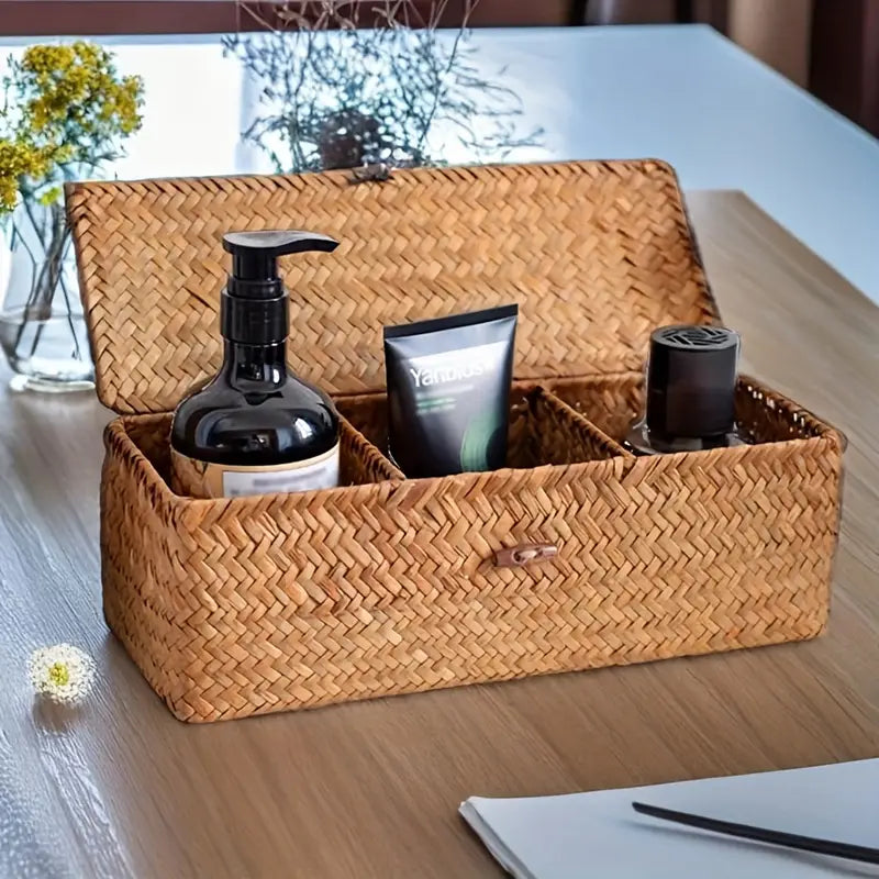 Abelard | Rattan Organizer Basket Set