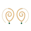 Twisted Spiral Earrings