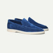 Matte Suede Slip-On Loafers - 7