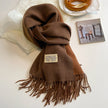 Hazel - Ursula - Soft Reversible Scarf with Cashmere Feel