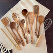 Udgita – 10-Piece Teak Wood Kitchen Utensil Set