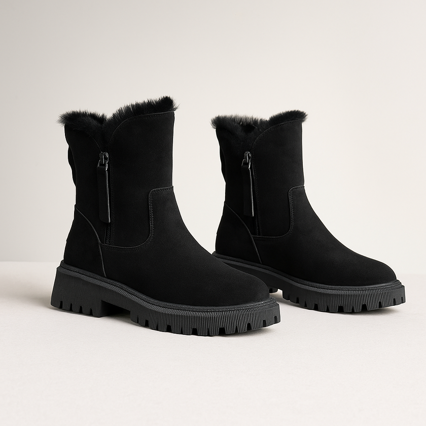FJØRNA women's orthopedic ankle boots with arch support, summer footwear, featuring comfortable design and supportive sole.