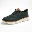 FJØRNA men's knit mesh trainers with breathable waffle-pod cushioning and stylish design, ideal for comfortable everyday wear.