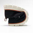 FJØRNA men's knit mesh trainers with breathable waffle-pod cushioning, stylish athletic shoes for comfortable everyday wear.