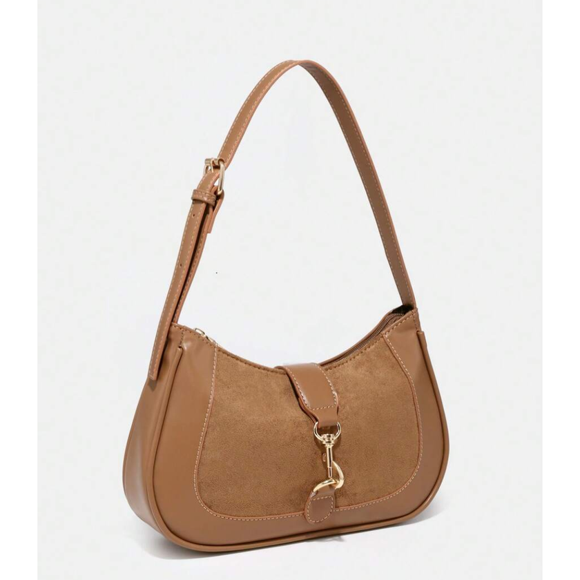 Chic Crescent Bag Burgundy