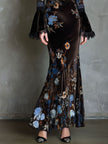 Velvet Floral Elegance Dress Elegance | Evening Dress