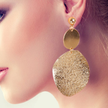 Radiant Gold Elegance Earrings