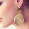 Radiant Gold Elegance Earrings