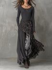 Leopard Print Maxi Dress | Casual Dress