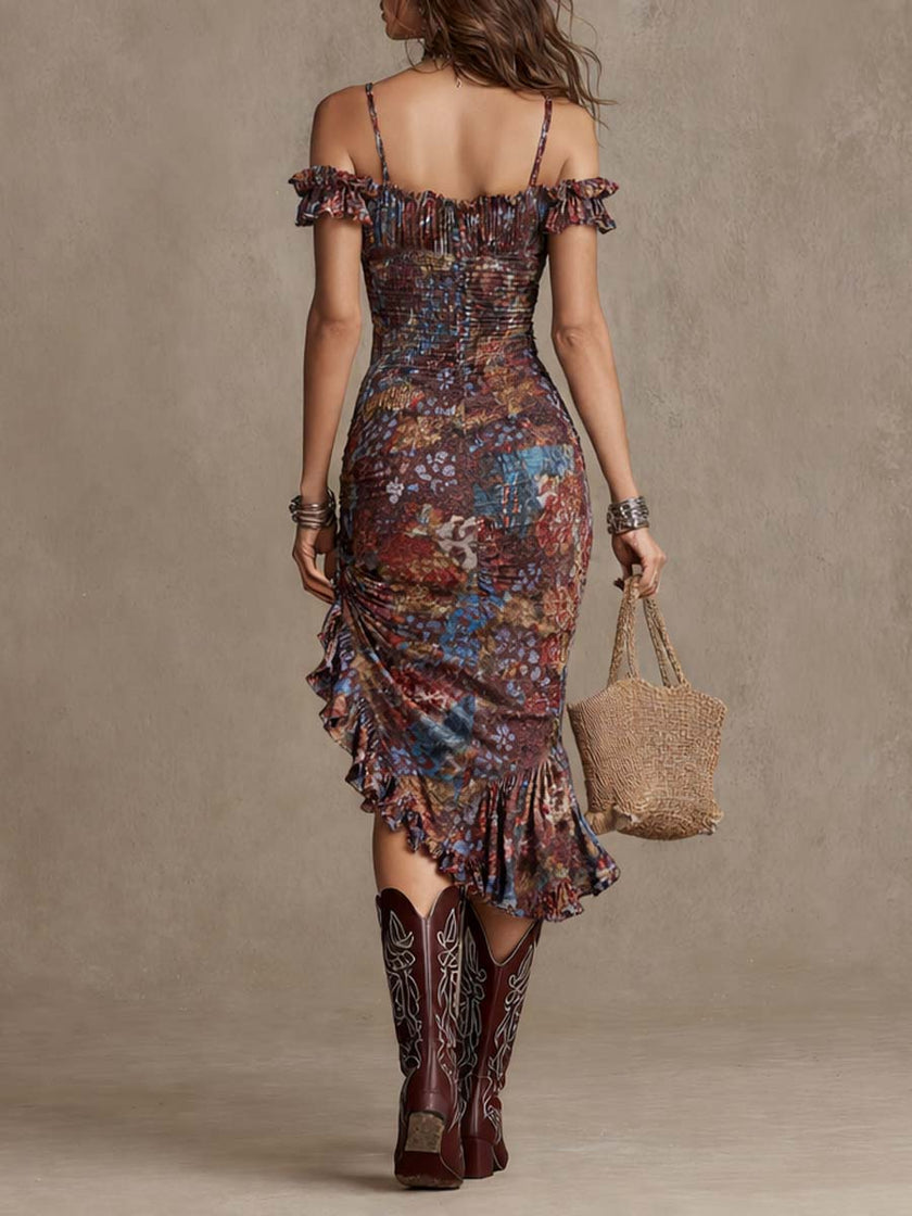 Floral Midi Dress | Casual Dress