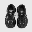 Breathable Sneakers Black Mesh