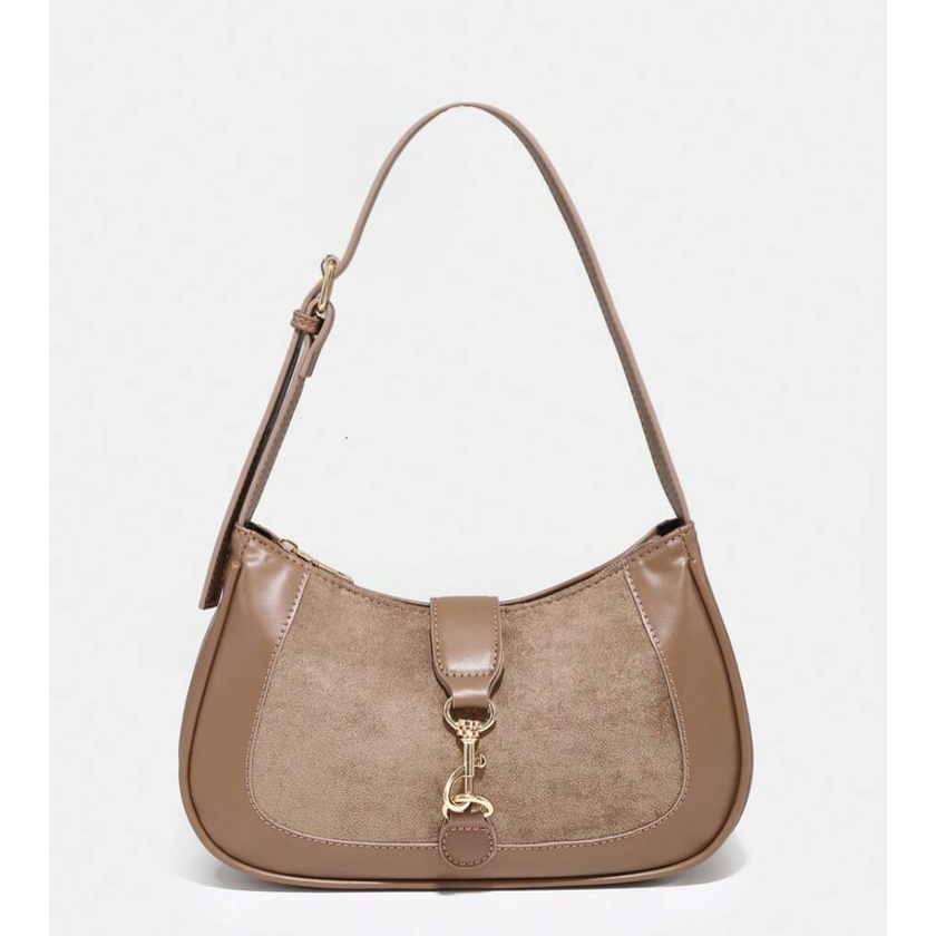 Chic Crescent Bag Burgundy