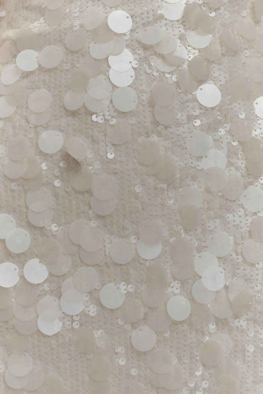 FJØRNA Studio | Sequin Micro Mini Dress with Spaghetti Straps