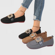 FJØRNA Cataleyrah orthopedic loafers in brown leather with cushioned insoles and slip-on design, suitable for comfortable everyday wear.