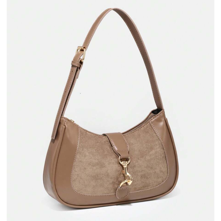 Chic Crescent Bag Burgundy