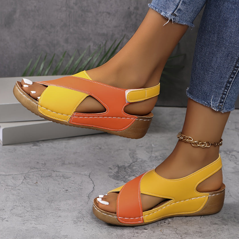 FJØRNA Ainsley Supreme Comfort Orthopedic Sandal with cushioned straps and supportive sole, ideal for comfort and foot health.