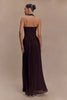 FJØRNA Studio | Pleated Halter Maxi Dress with Drop Waist