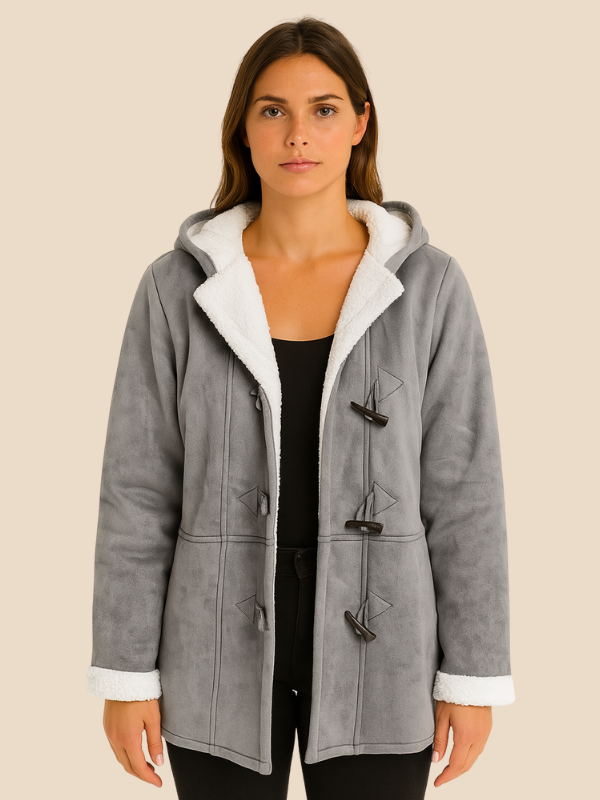 Josie | Fleece-Lined Hooded Coat for Women