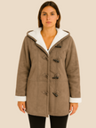 Josie | Fleece-Lined Hooded Coat for Women