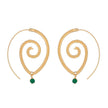 Twisted Spiral Earrings