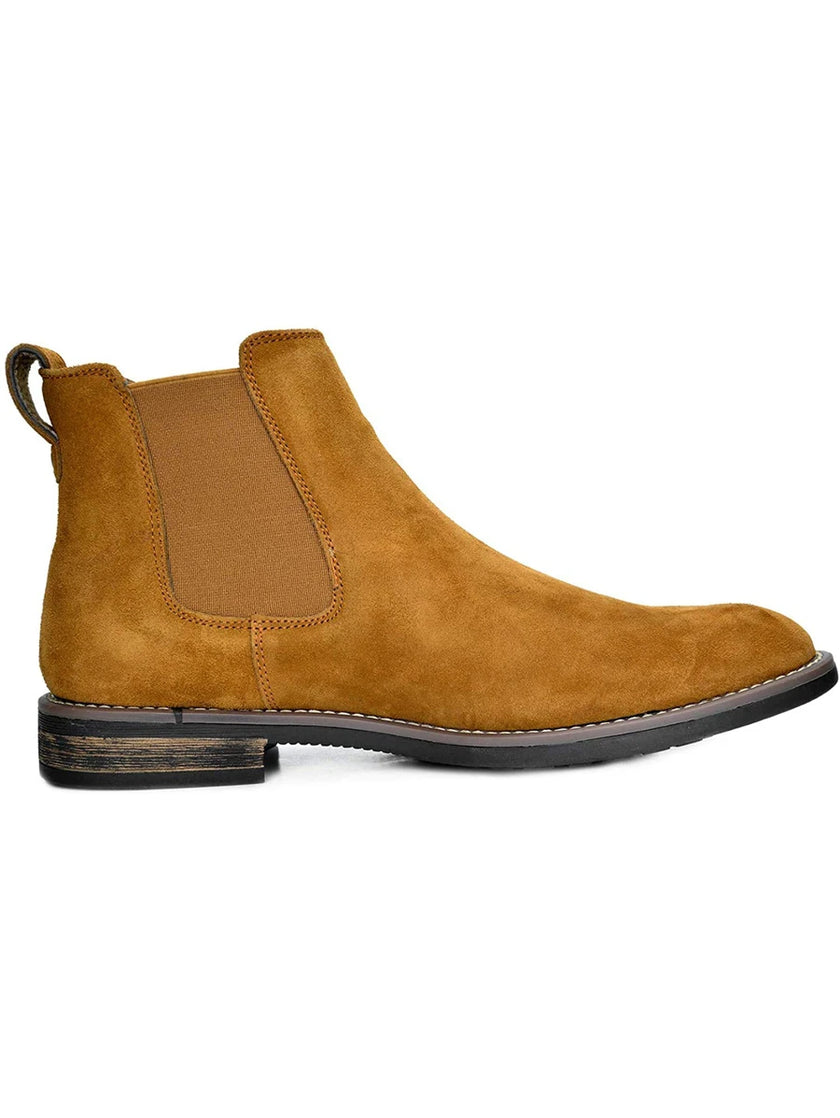 Suede Chelsea Boots Camel - 32