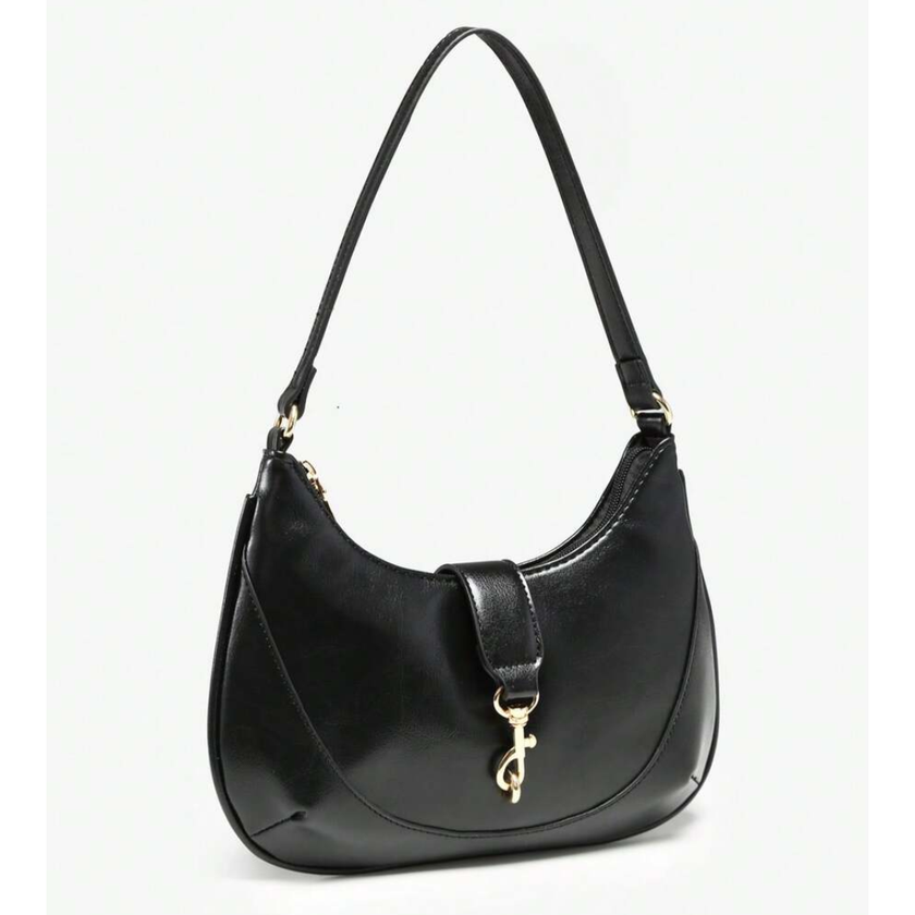 Chic Crescent Bag Burgundy