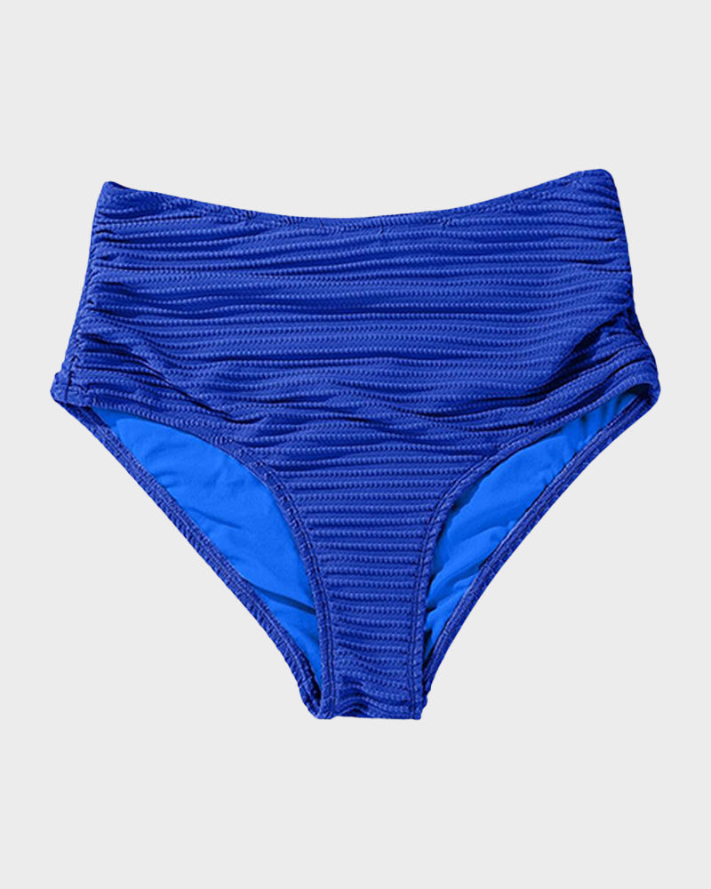 FJØRNA women's bikini set with a flattering fit, featuring a stylish top and bottom in vibrant swimwear fabric.