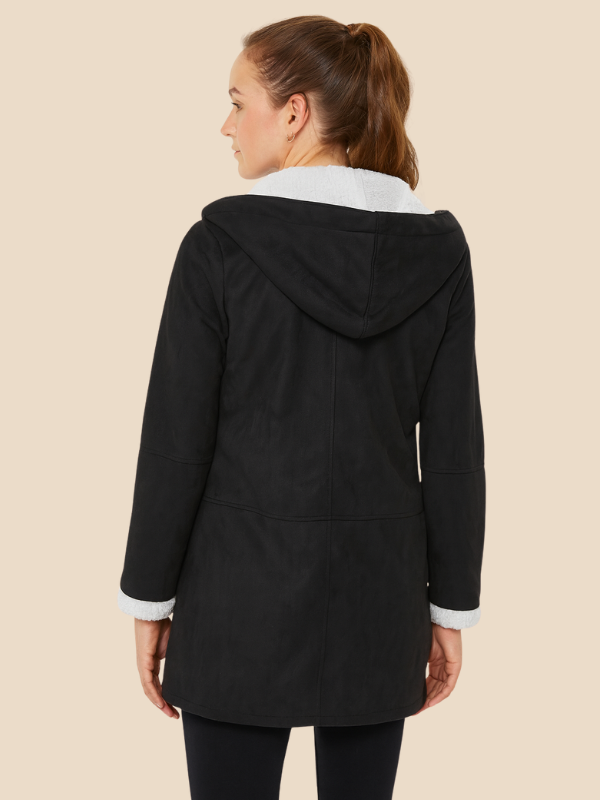 Josie | Fleece-Lined Hooded Coat for Women