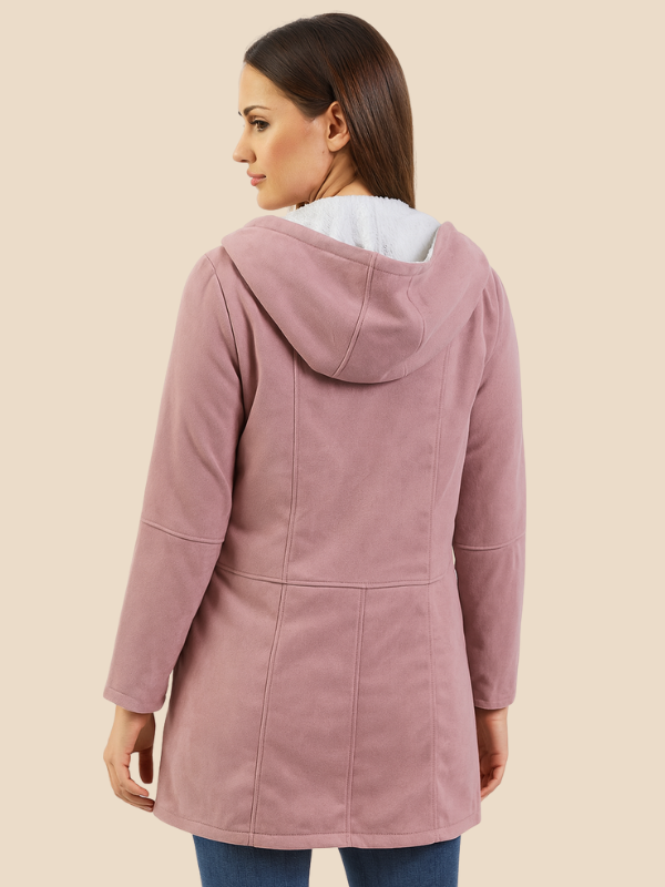 Josie | Fleece-Lined Hooded Coat for Women