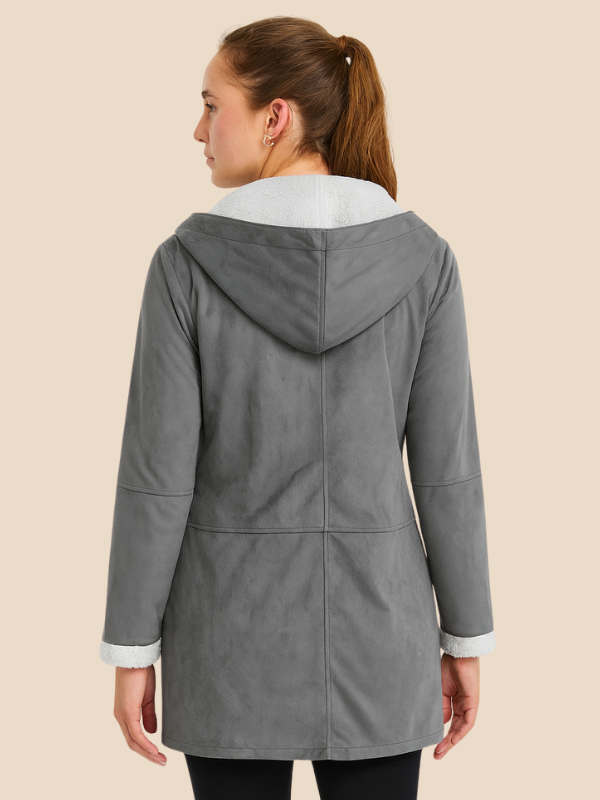 Josie | Fleece-Lined Hooded Coat for Women