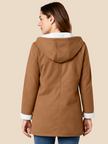 Josie | Fleece-Lined Hooded Coat for Women