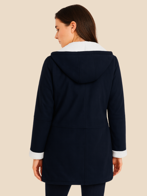 Josie | Fleece-Lined Hooded Coat for Women