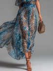 Chiffon Off-Shoulder Maxi Dress | Evening Dress