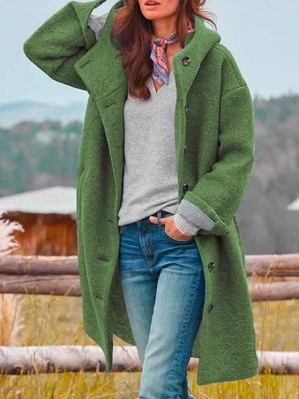 ASTRID | Hooded Maxi Coat