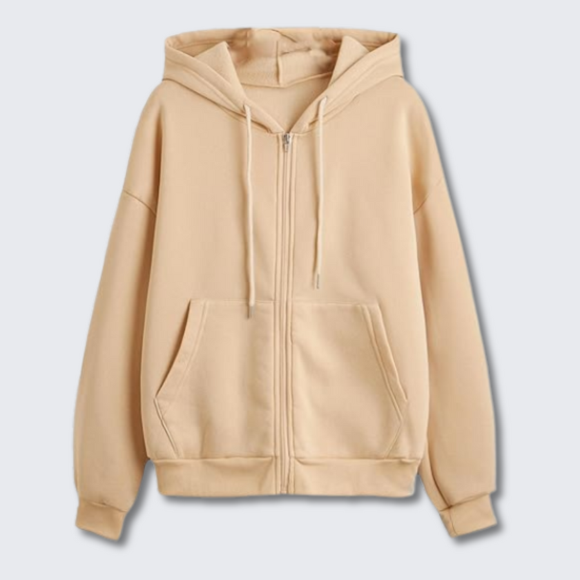 Ada - Chic Women's Casual Zip-Up Hoodie