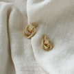 Sophie | Waterproof 18K Gold Layered Hoop Earrings