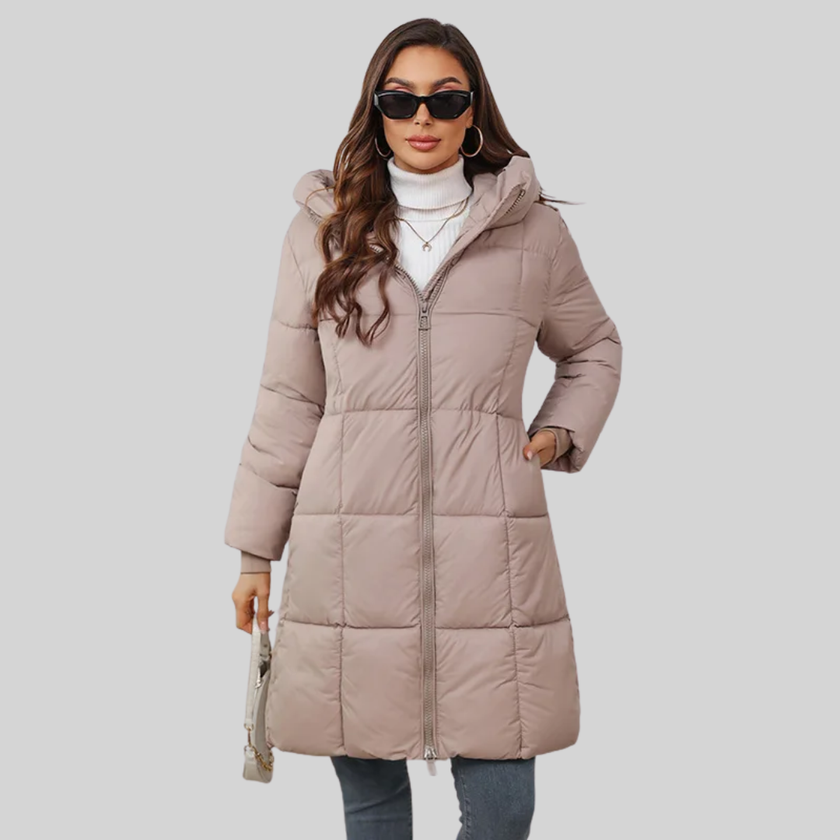 Emma – Women's Long Puffer Coat | Warm & Stylish