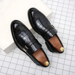 Julius | Premium Crocodile-Embossed Leather Loafers for Men