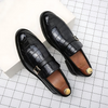 Julius | Premium Crocodile-Embossed Leather Loafers for Men