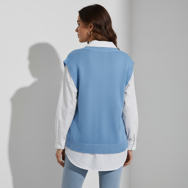 Ava – sweater vest women - Stylish Knit | Sweater Vest