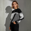 Women's Geometric Pattern Sweater
