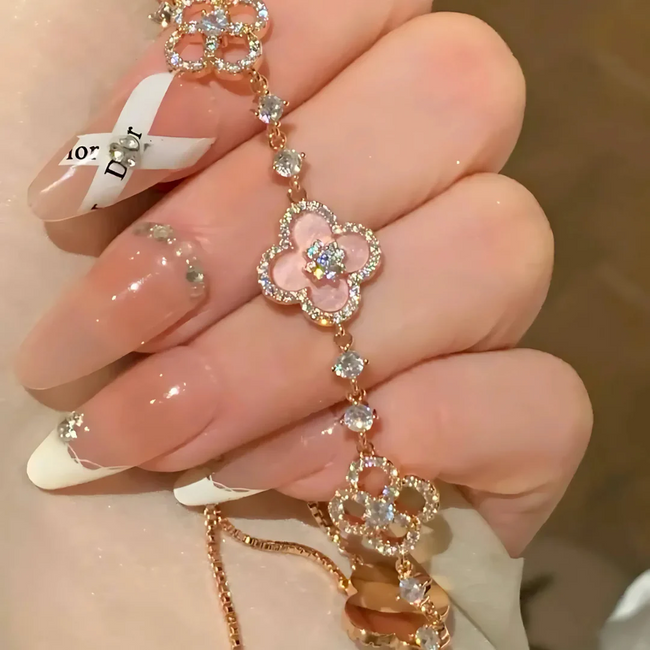 Sakura – Women's Diamond Bracelet Set | Elegant Luxury 2