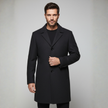 Stylish Grey Wool Coat